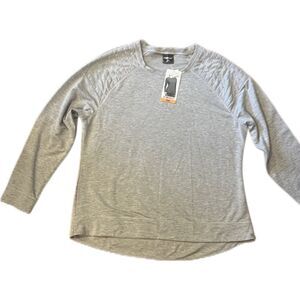 Gray lightweight sweatshirt